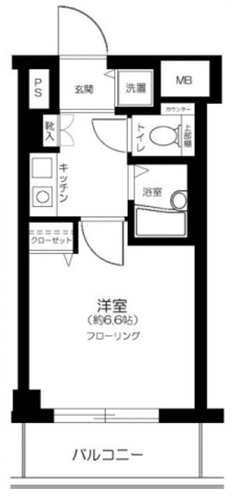 シーガルハイツ入谷壱番館の間取り