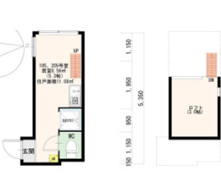 マノンフラット浅草橋の間取り