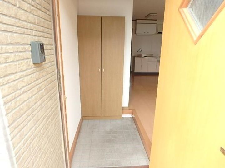 ニューライト・メゾンA6の玄関