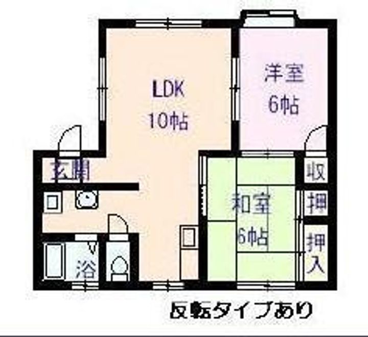 ヴィラ丹波屋の間取り