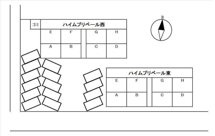 ハイムプリベール東の内装