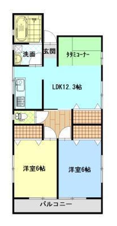 パークハイム南本庄の間取り