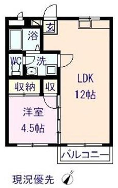 サンメゾンひきのの間取り