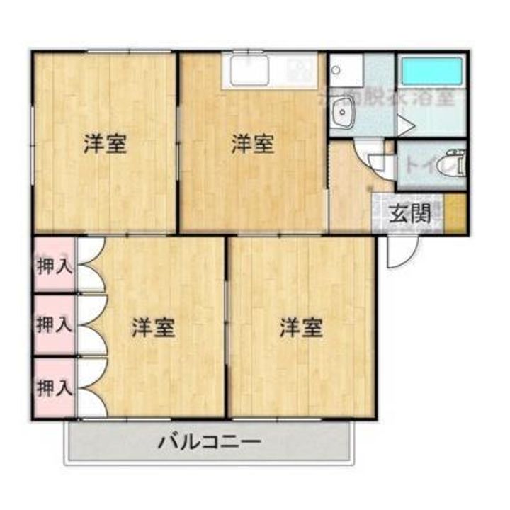 ロアール A・Bの間取り