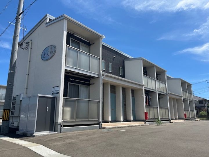 プレジールさくら203の外観