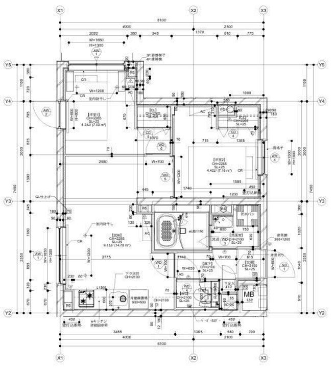 東京都目黒区緑が丘1丁目(マンション)の賃貸物件301の地図