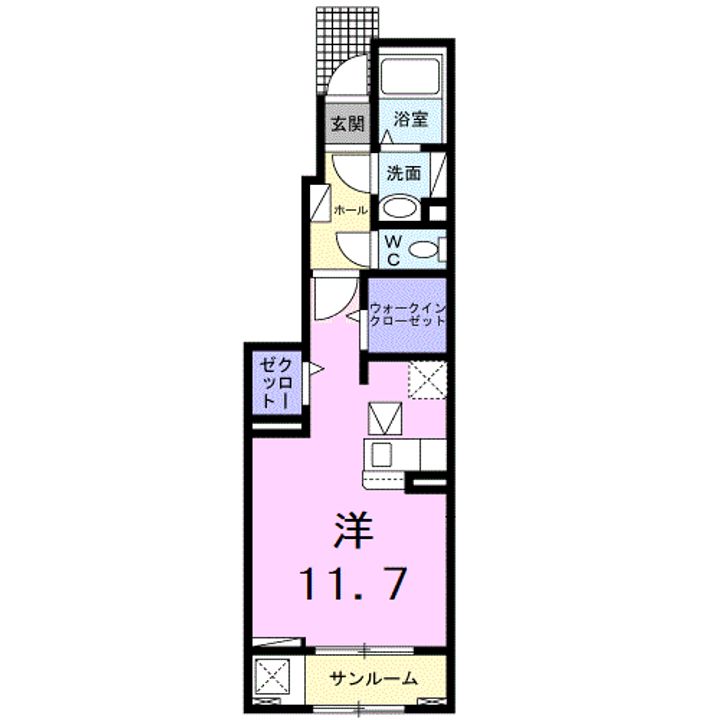 リエースの間取り