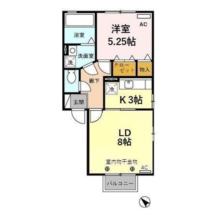 やまと平面の間取り