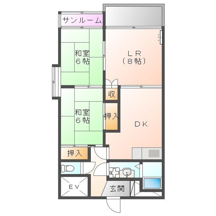 Ashiビルの間取り