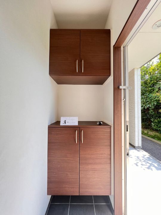 ビーンズⅡ202の玄関