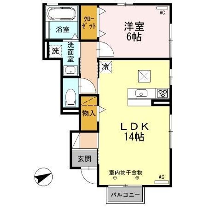 Comfort・N(コンフォート・エヌ)の間取り