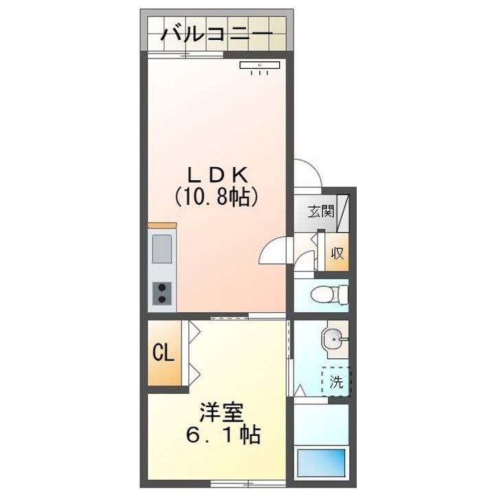 アイM's長町の間取り