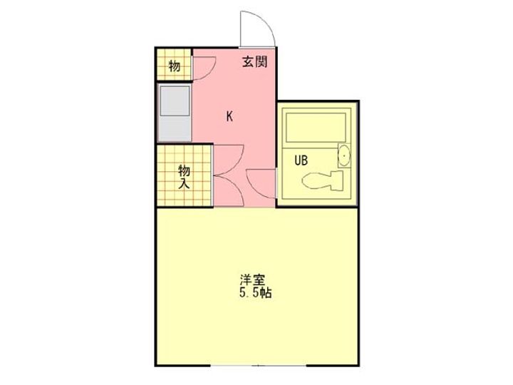 長野県長野市三輪9丁目(マンション)の賃貸物件の間取り