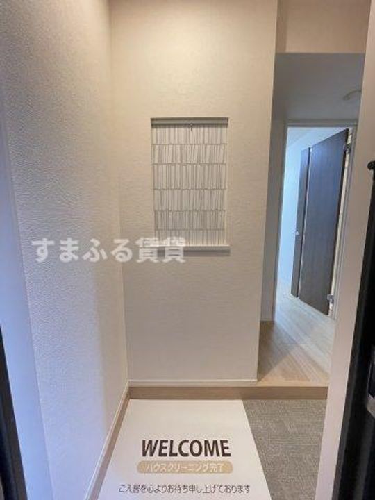 ロイヤル岡崎柱206の玄関
