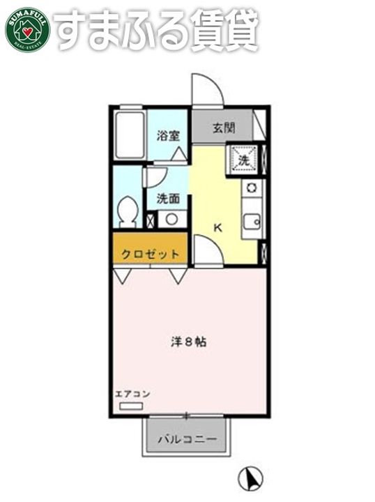 ジュネス ヴィラージュの間取り