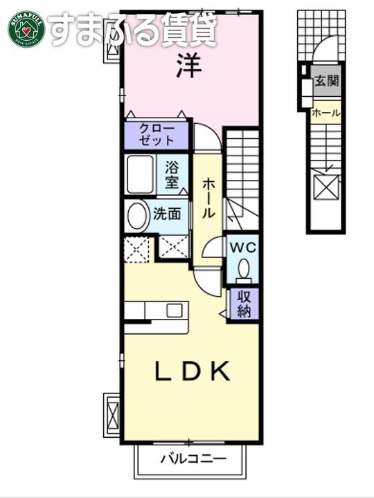 シャルマンプラースⅡ203の間取り