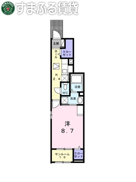 ファルファーラの間取り