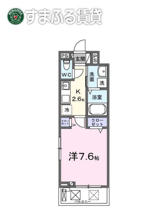 ベル フルールの間取り