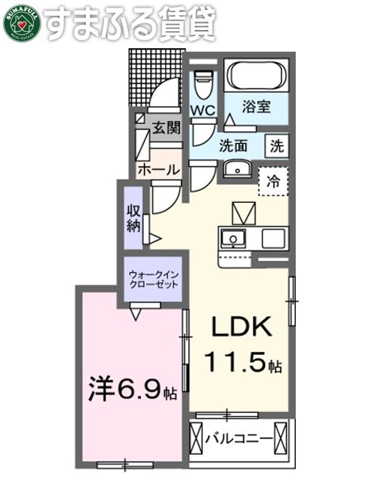 エスポアール吉祥の間取り