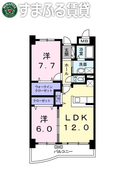 エターナル ステアズの間取り