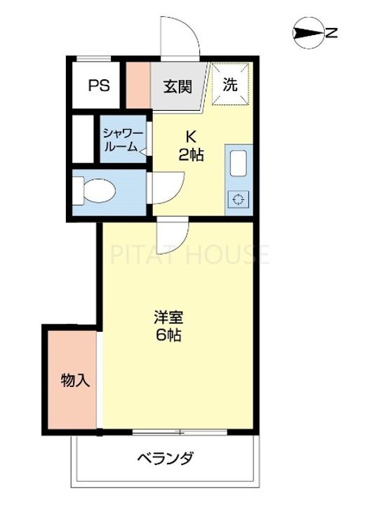 ラヴニール106の間取り