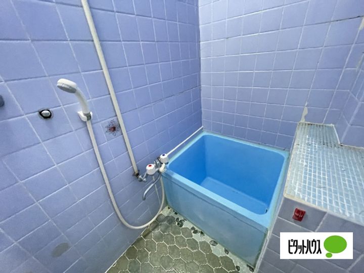 六十谷マンション17の風呂