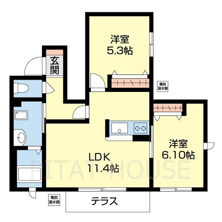 勝彩苑の間取り