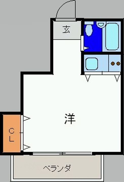 クラウンハイツ105の間取り