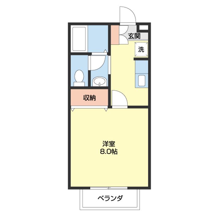 グリーンヒル打越の間取り
