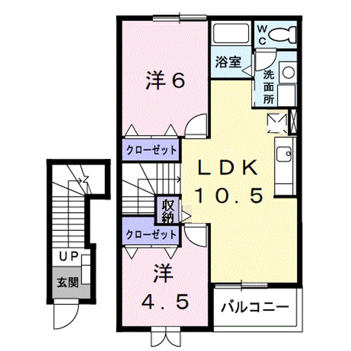 かめりあの間取り