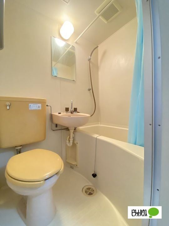 和歌山県和歌山市西浜3丁目の賃貸アパートの風呂