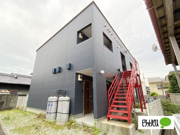 和歌山県和歌山市三葛の賃貸アパートの外観