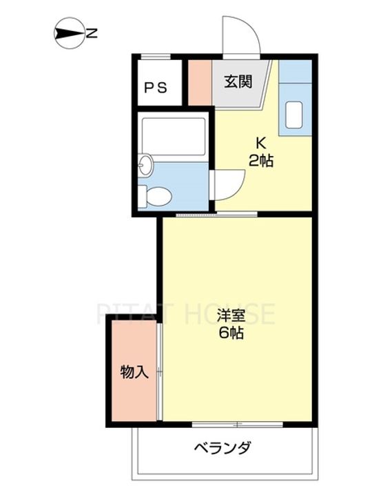 ラヴニール503の間取り