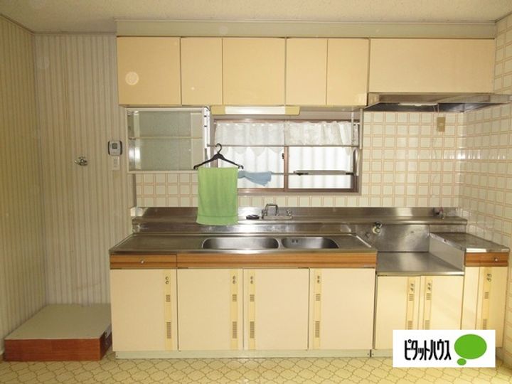 徳島県鳴門市撫養町黒崎字松島(一戸建)の賃貸物件のキッチン