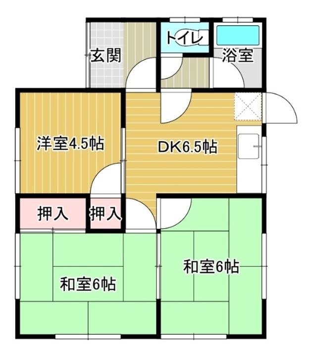 徳島県鳴門市撫養町木津(一戸建)の賃貸物件8の間取り