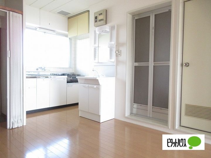 北ノ浜マンション407の居間
