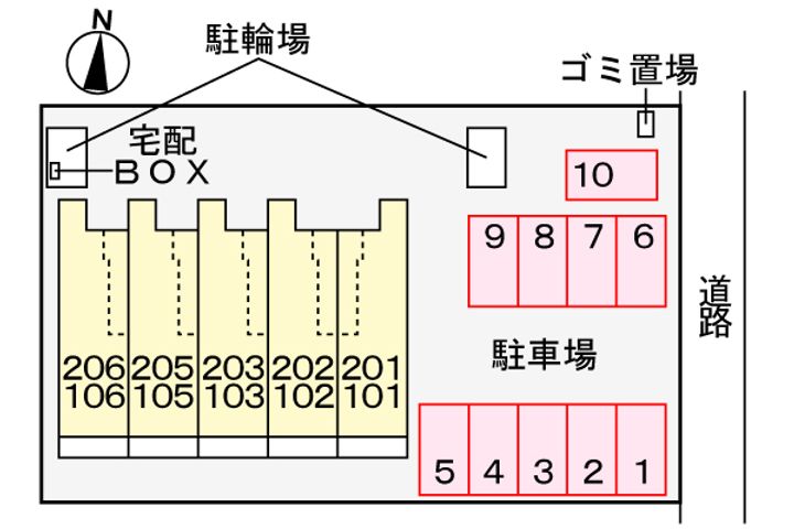 静岡県焼津市三ケ名(アパート)の賃貸物件のその他画像