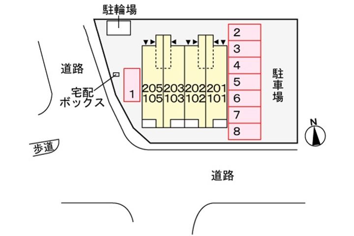 静岡県藤枝市音羽町3丁目(アパート)の賃貸物件のその他画像