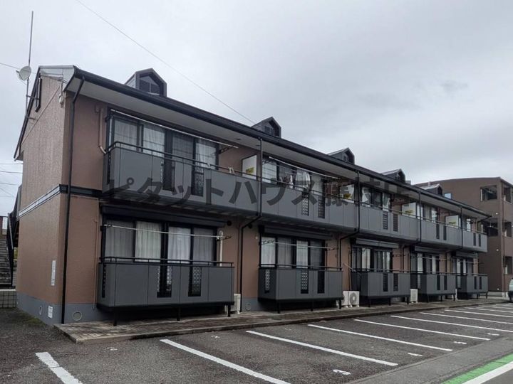 静岡県藤枝市前島2丁目(アパート)の賃貸物件の外観