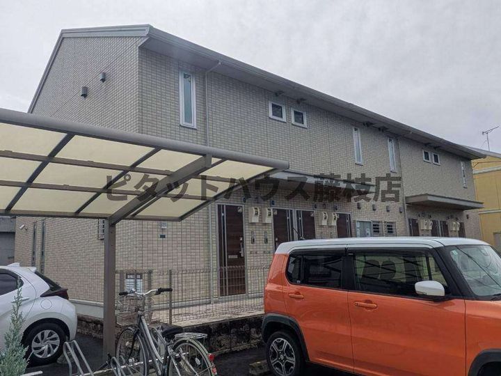 静岡県藤枝市南駿河台4丁目(アパート)の賃貸物件の外観