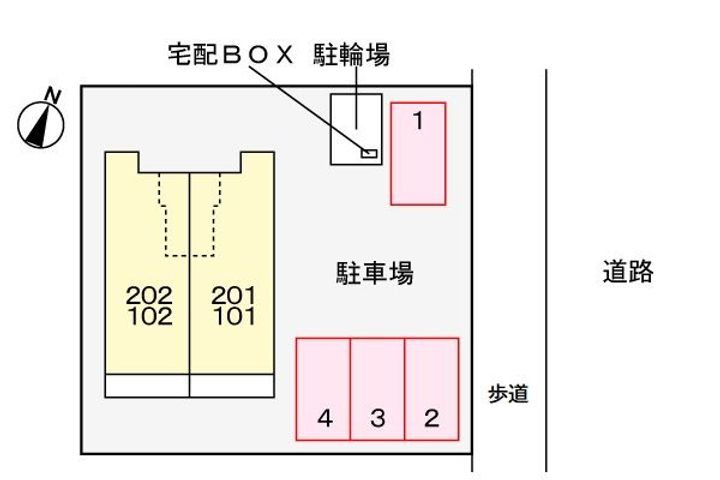 静岡県袋井市堀越5丁目(アパート)の賃貸物件201のその他画像
