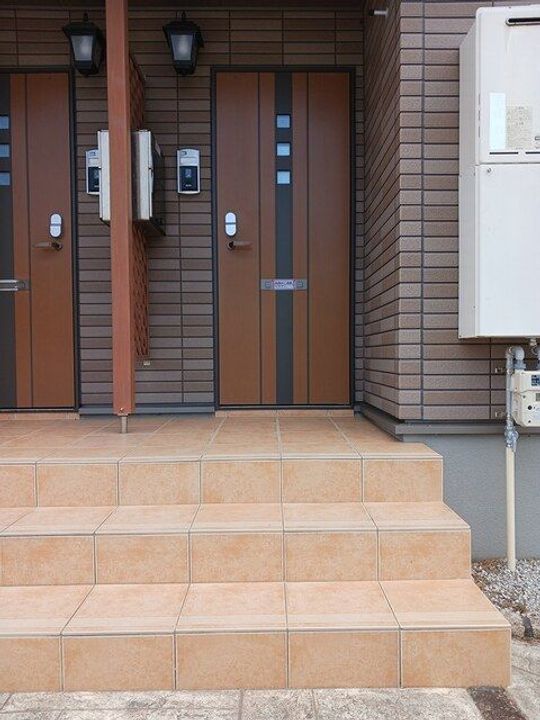 静岡県御前崎市池新田(アパート)の賃貸物件201の玄関