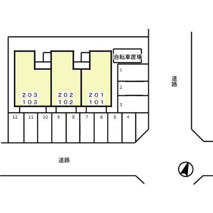 静岡県掛川市長谷1丁目(アパート)の賃貸物件101のその他画像