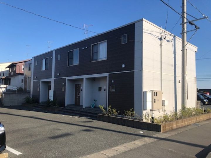静岡県袋井市春岡1丁目(テラスハウス)の賃貸物件2の外観