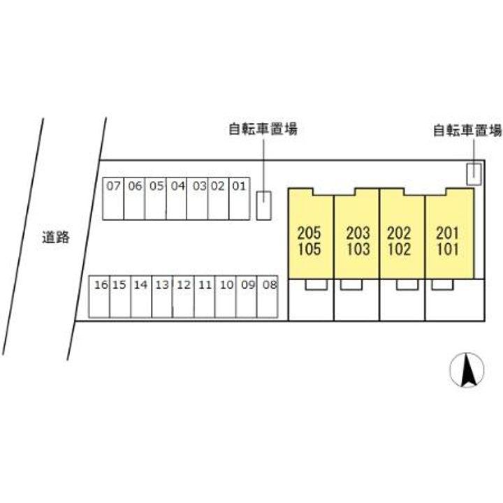 静岡県菊川市本所(アパート)の賃貸物件201のその他画像