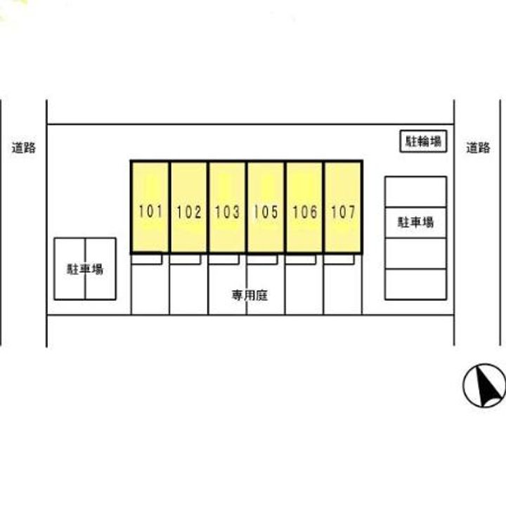 静岡県焼津市下小田中町(テラスハウス)の賃貸物件105のその他画像