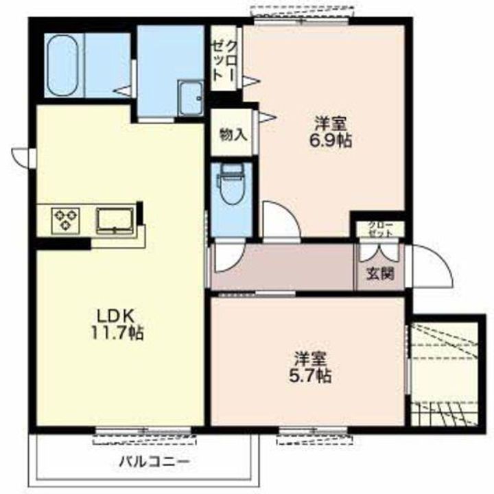 EGERIA0103の間取り