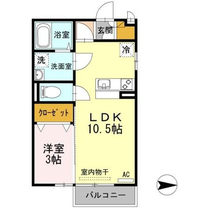 アヴァンセの間取り
