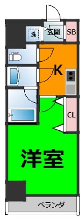 ブランシエスタ東別院の間取り