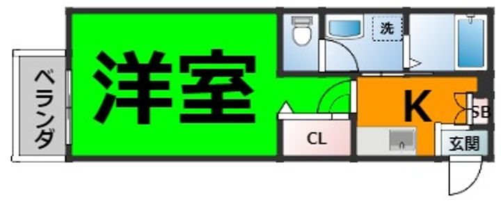 リブレア白鳥の間取り